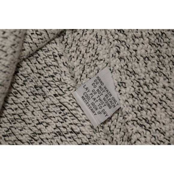 Habitat Sweater Women Gray Knit Round Neck Long Sleeve Pocket Sweater - Picture 13 of 13